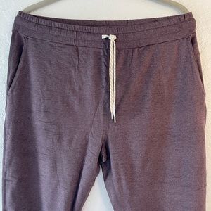 Vuori Performance Jogger long in Smoked Plum Heather- NEVER WORN